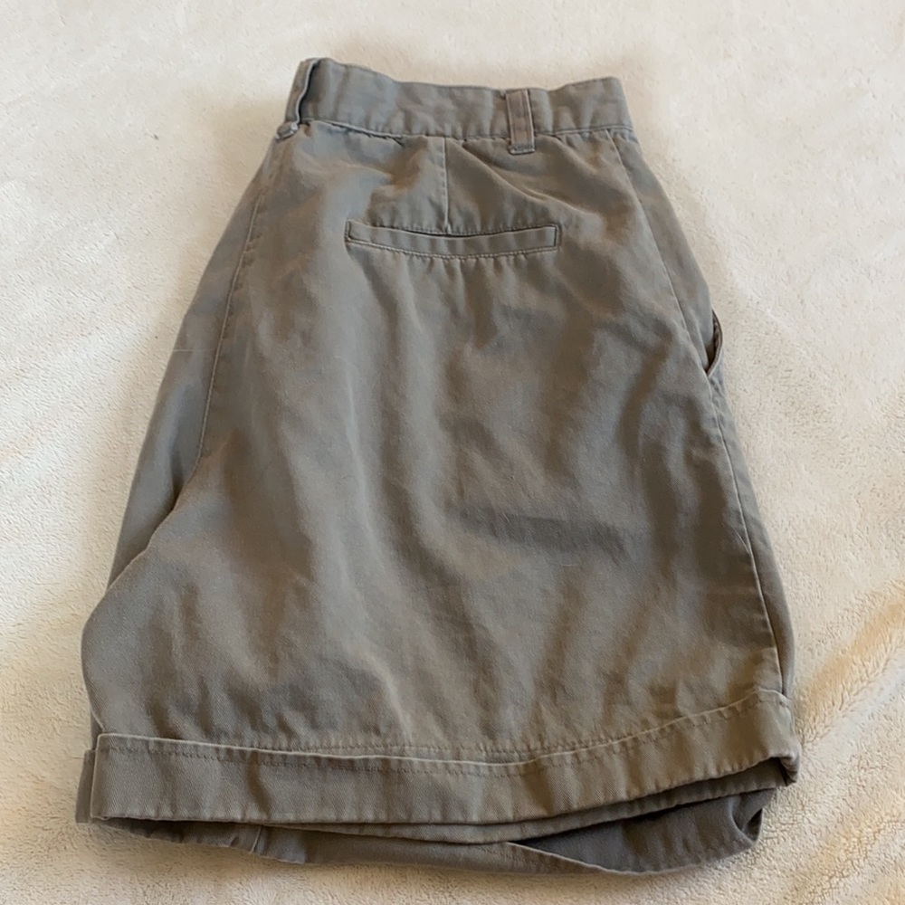 Point Zero Grey/Green Bermuda Shorts